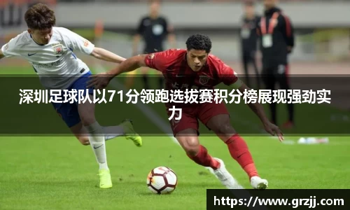 深圳足球队以71分领跑选拔赛积分榜展现强劲实力